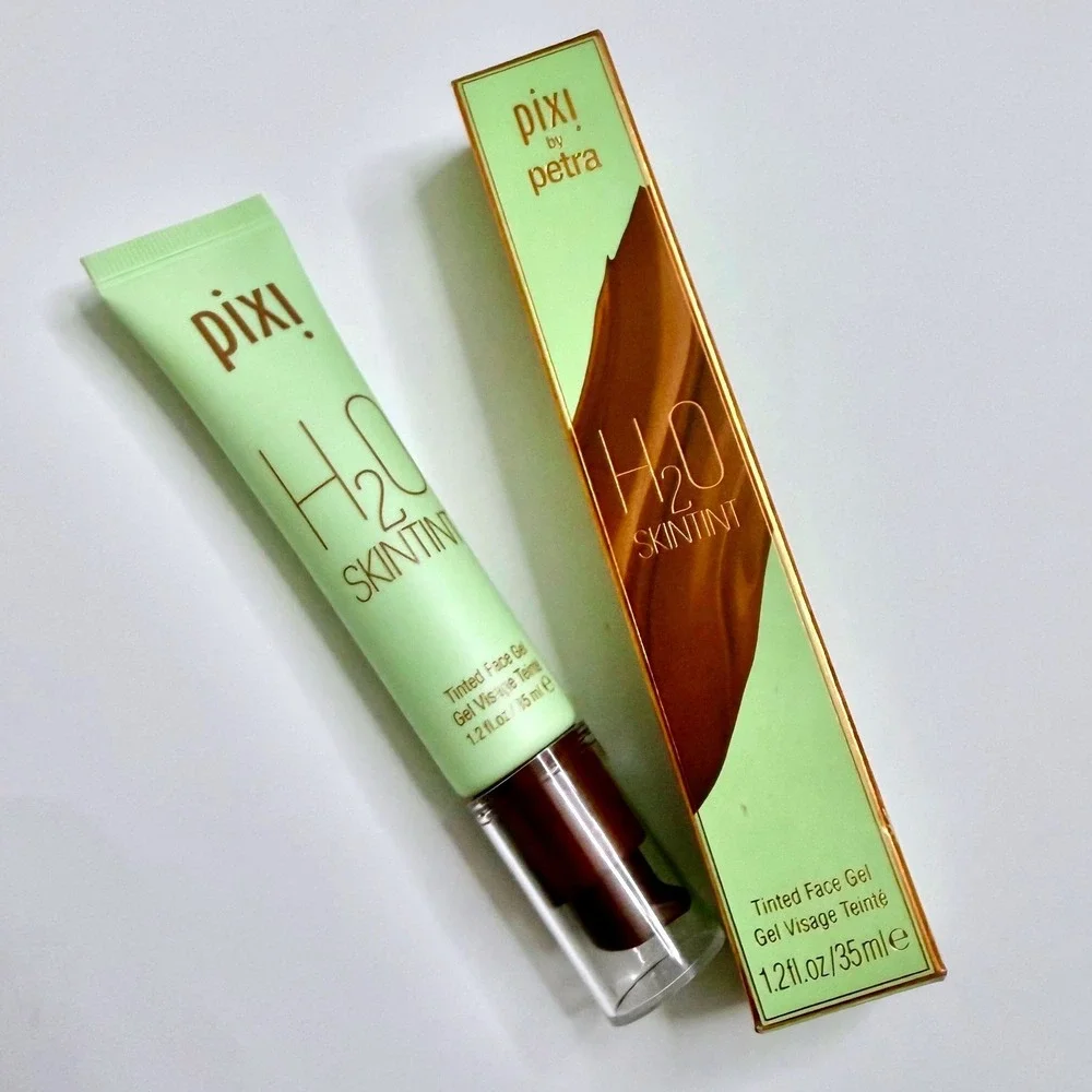 Pixi H2O Skintint Women 1.2oz Cocoa NEW Tinted Face Gel Hydrating Semi-Matte